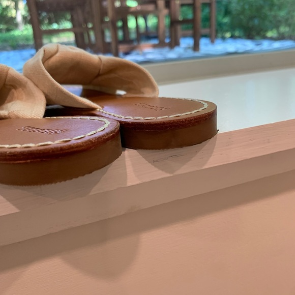 Soludos Size 5 Cream Color Sandals - Picture 4 of 6